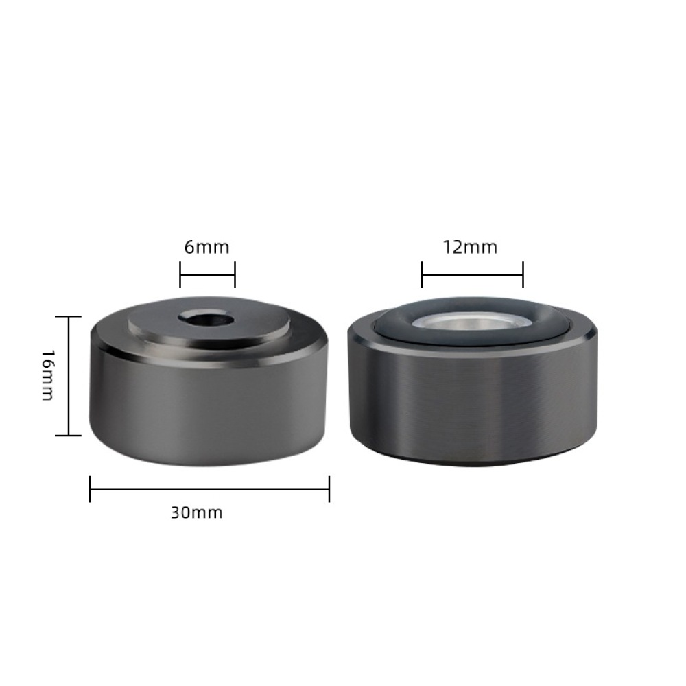 Studio Monitor Speaker - Aluminum Alloy Speaker Isolation Feet Anti