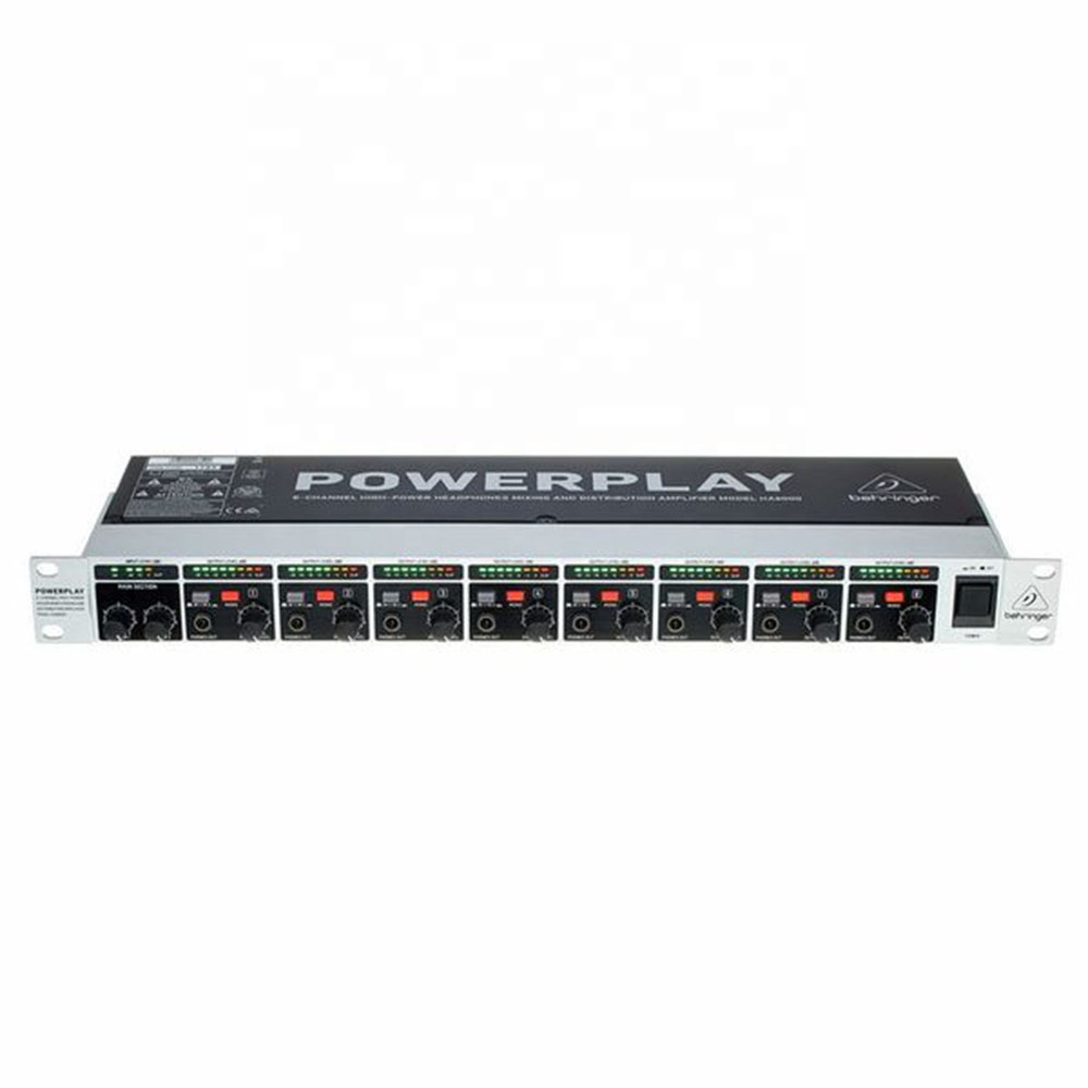 Audio Music Distribution - Behringer HA8000 V2 8-Channel Stereo Headphone