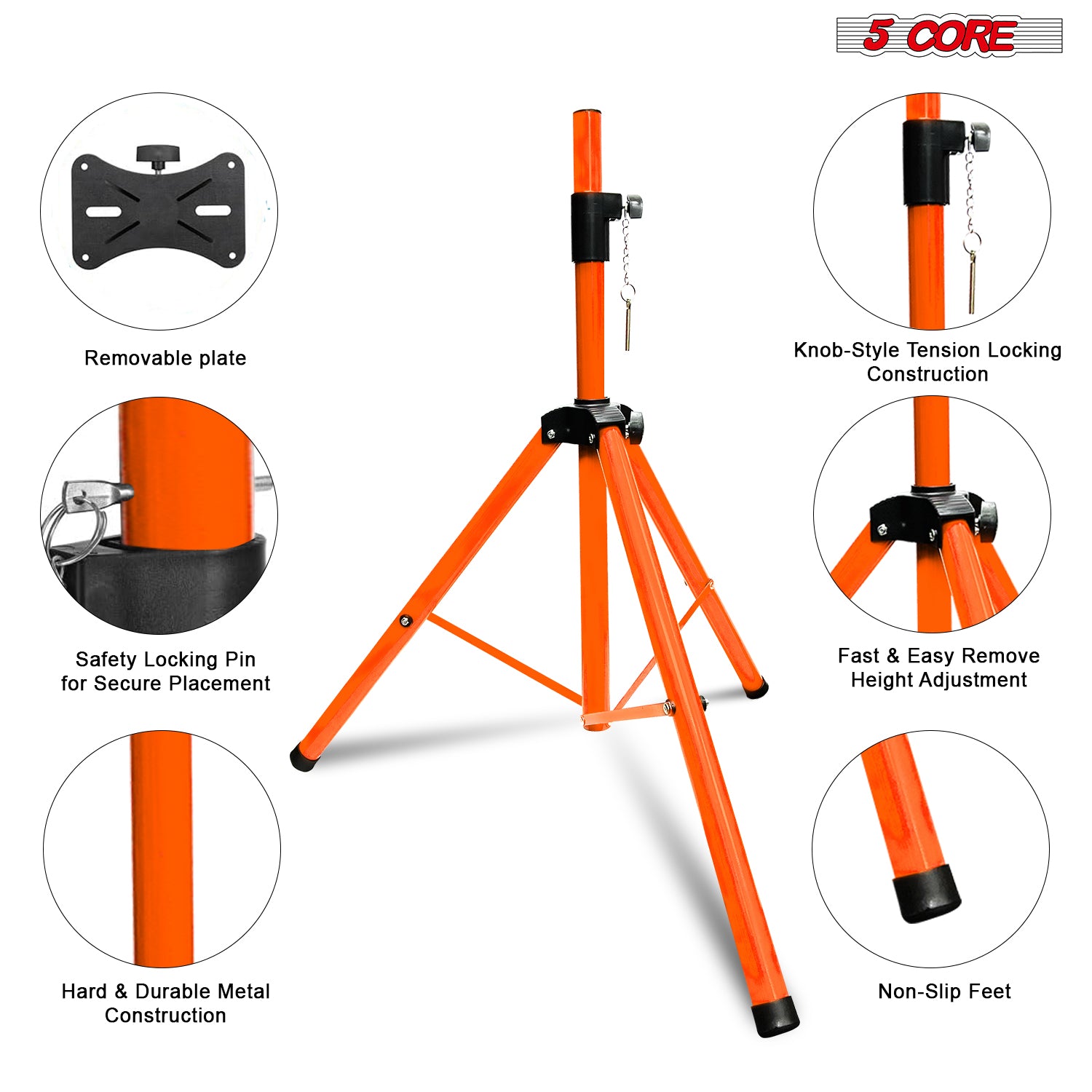 5 Core Speaker Stand Tripod Fl - đánh giá và giá Studio Monitor Speaker