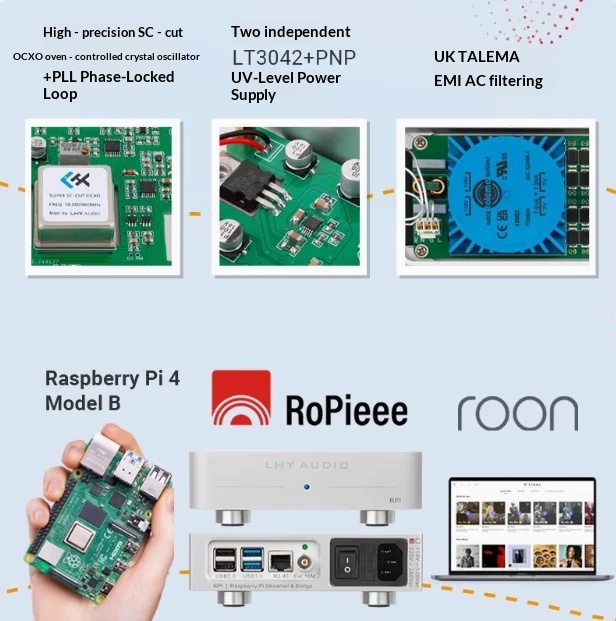 LHY Audio RPI Streaming Digita - đánh giá và giá Audio Music Enhancer Free