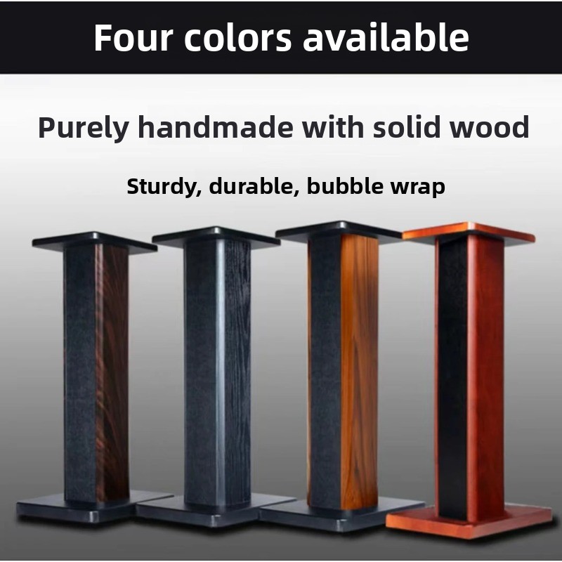 ‌Solid Wood Speaker Stand-Desk - đánh giá và giá Studio Monitor Speaker