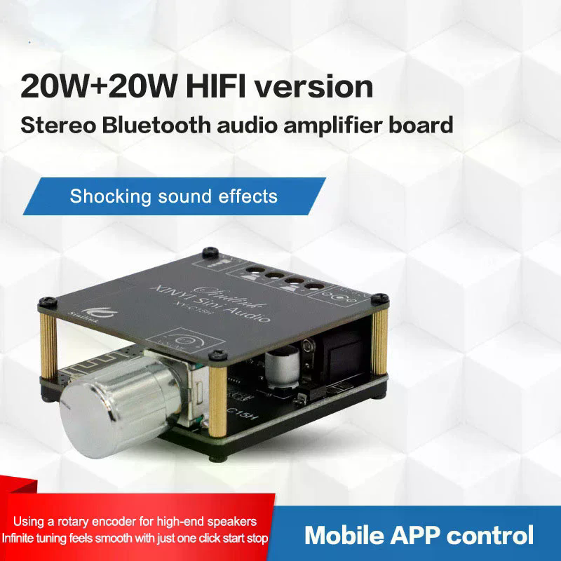 2*20W Bluetooth 5.0 Power Ampl - đánh giá và giá Audio Music Player App
