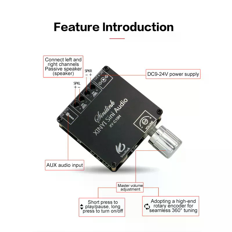 2*20W Bluetooth 5.0 Power Ampl - đánh giá và giá Audio Music Player App