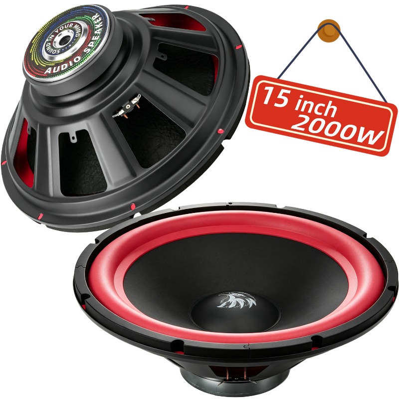 1pcs 15 Inch Car Subwoofer 200 - đánh giá và giá Audio Music Generator