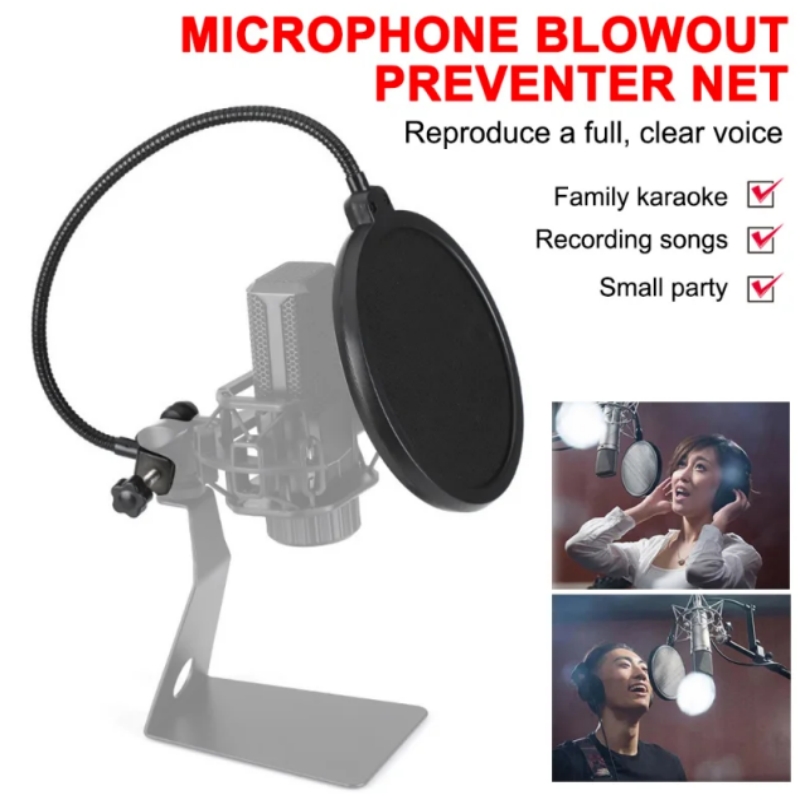 MF6 Mic Accessories Metal PoP  - đánh giá và giá Recording Pop Filter