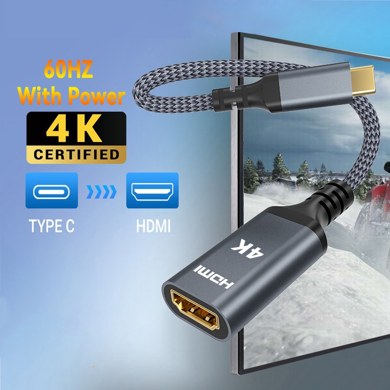 USB C to HDMI Adapter 4K@60Hz  - đánh giá và giá Contact Pickup Mic