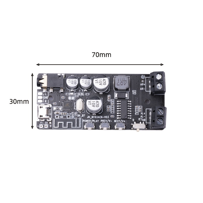 Bluetooth 5.0 Power Amplifier  - đánh giá và giá Audio Music Player App