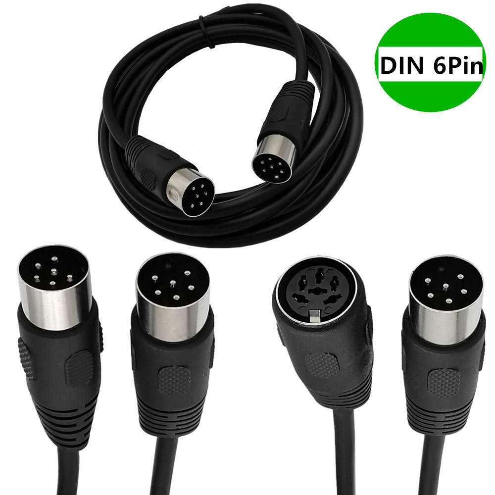 DIN 6 PIN Male Plug Extension  - đánh giá và giá Contact Pickup Mic