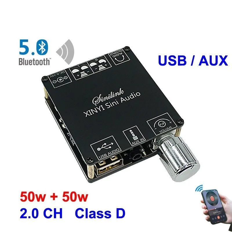 2*50W ForBluetooth 5.0Power Am - đánh giá và giá Audio Music Player App
