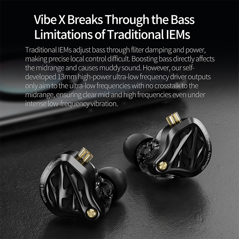 KZ NEW Vibe X Low Frequency Vi - đánh giá và giá Audio Vibes Music