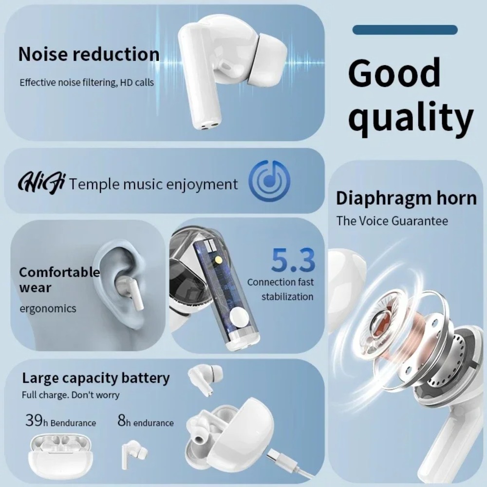 New wireless Bluetooth headset - đánh giá và giá Contact Pickup Mic