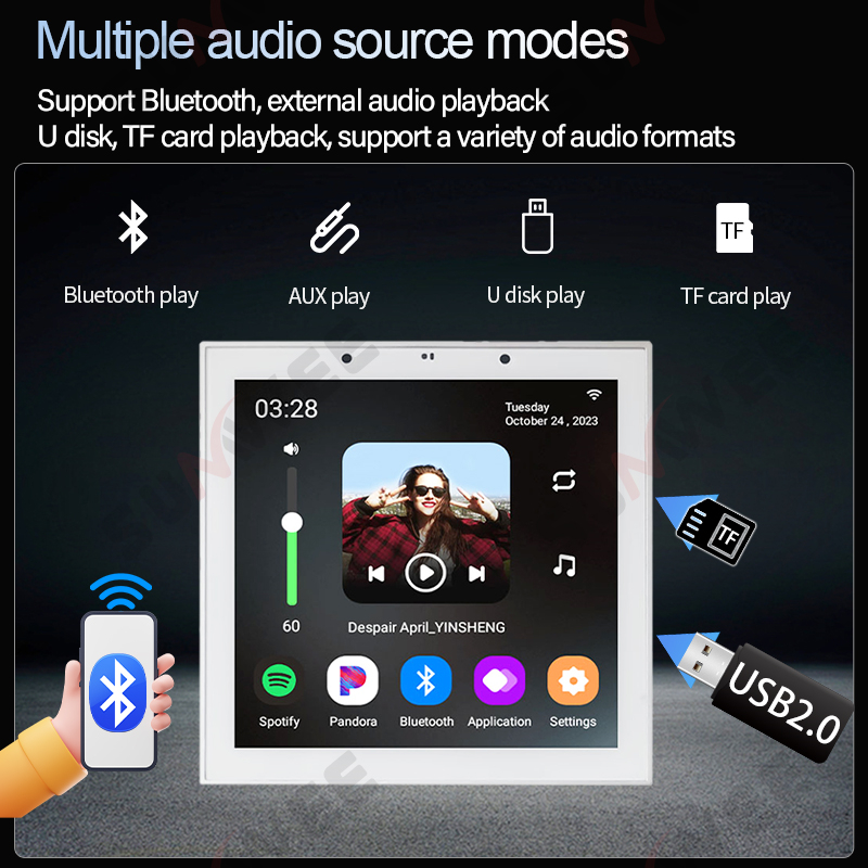 86N Tuya Smart Home Set Androi - đánh giá và giá Audio Music Generator