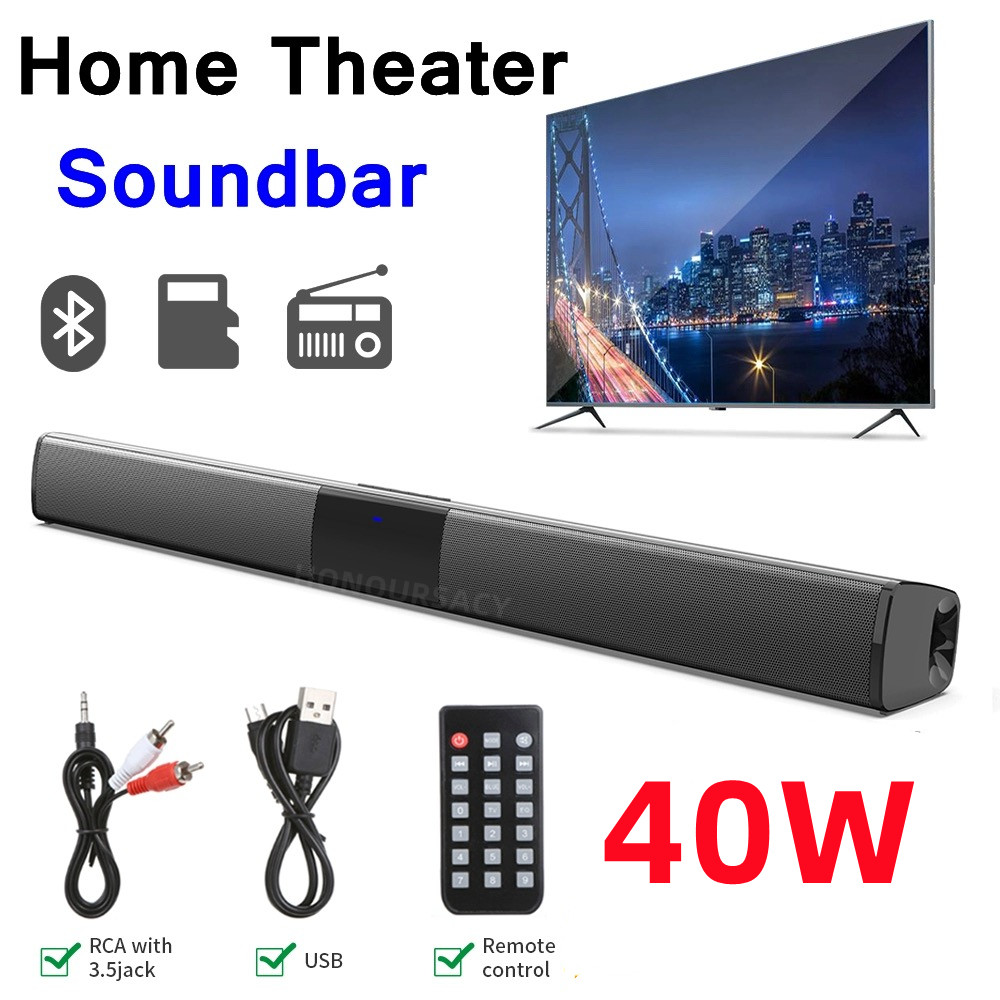 40W Soundbar TV Portable Bluet - đánh giá và giá Audio Music Generator