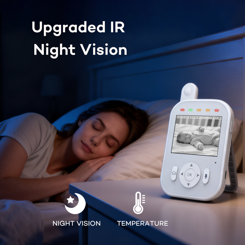 Baby Monitor Wireless Indoor 2 - đánh giá và giá Audio Detect Music