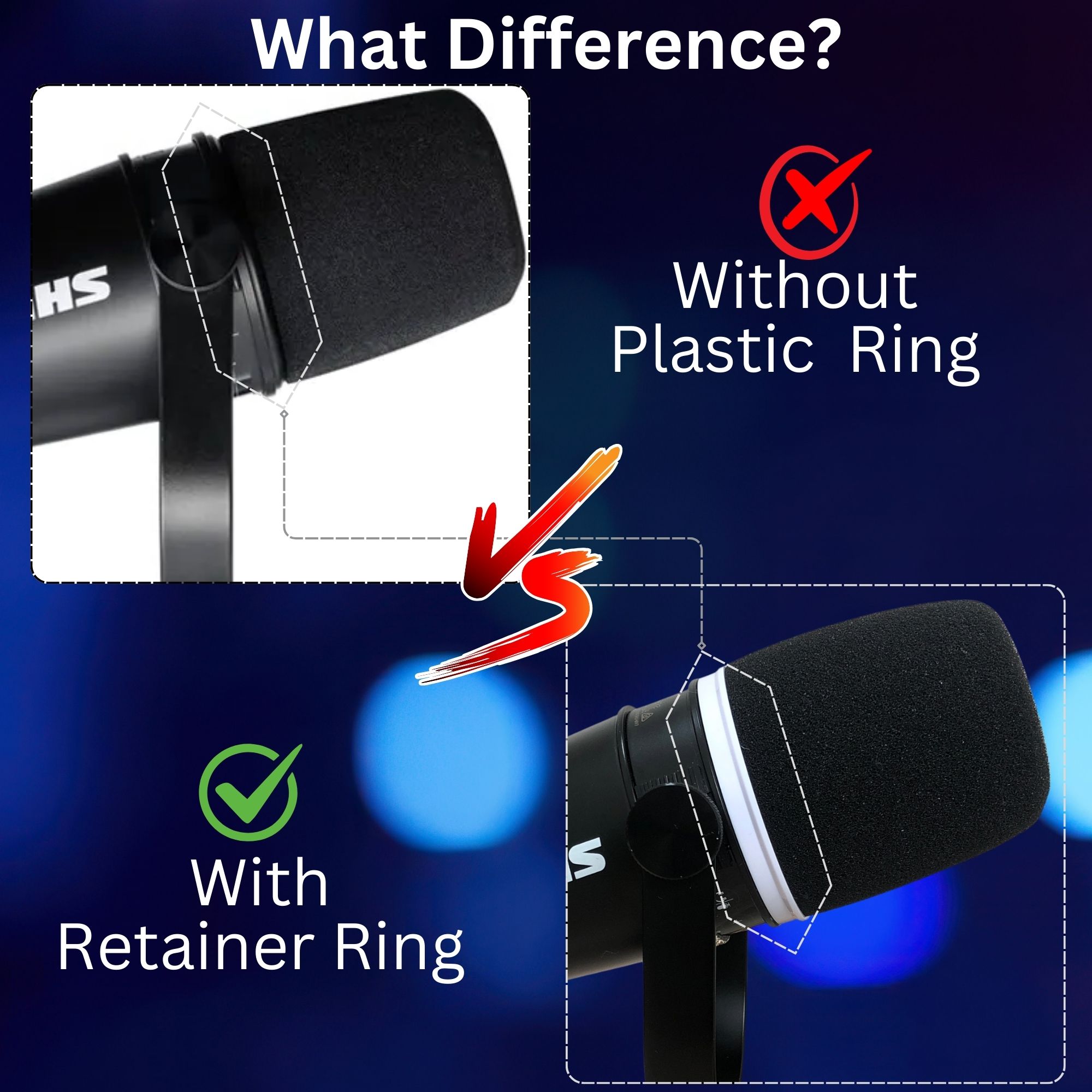 Foam Microphone Covers with Re - đánh giá và giá Recording Pop Filter