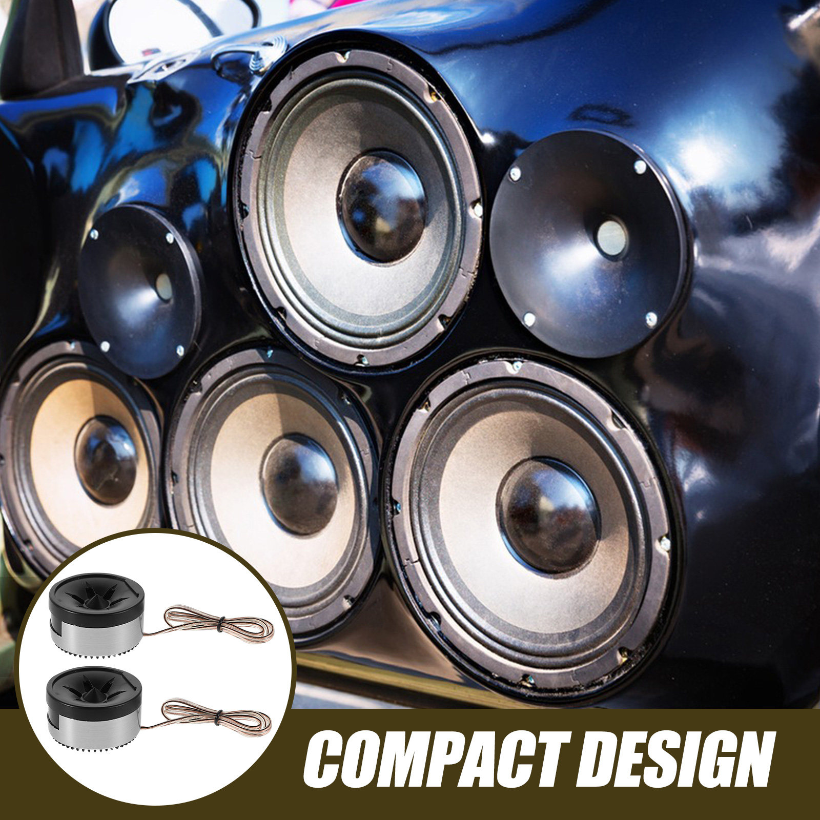 1Pair Car Tweeter Mini Dome Sp - đánh giá và giá Audio Music Enhancer Free